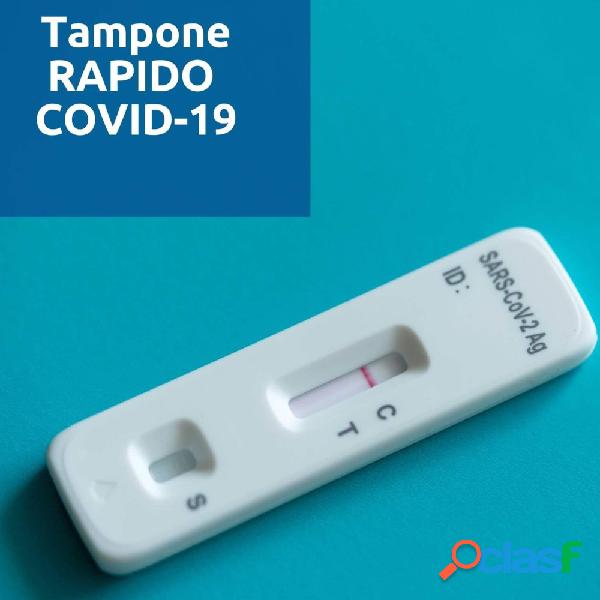 TAMPONE RAPIDO ANTIGENICO PER SARS COV-2 COVID-19 TEST SU