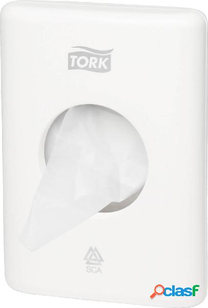 TORK TORK 566000 Distributore di sacchetti igienici Bianco 1