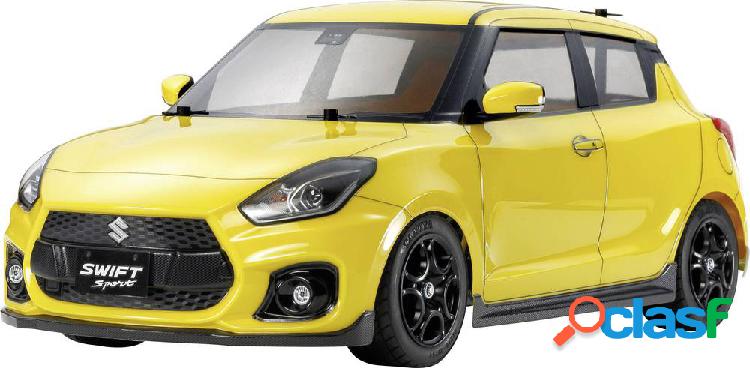 Tamiya Suzuki Swift sport Giallo Brushed 1:10 Automodello