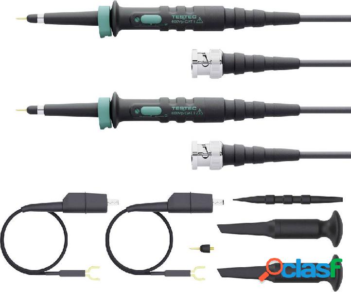 Testec TT-LF 312-2-6 Sonda 15 MHz, 150 MHz 1:1, 10:1 400 V,