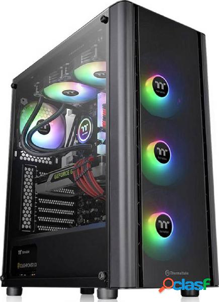 Thermaltake V250 TG ARGB Midi-Tower PC Case Nero 1 ventola