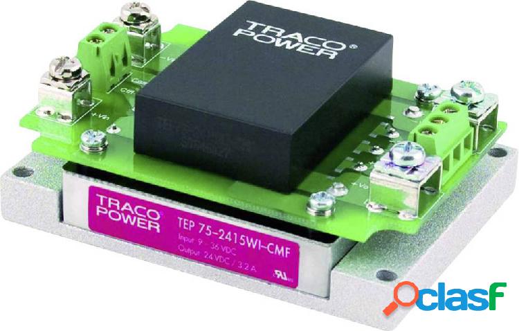 TracoPower TEP 75-2411WI-CMF Modulo convertitore DC / DC 24
