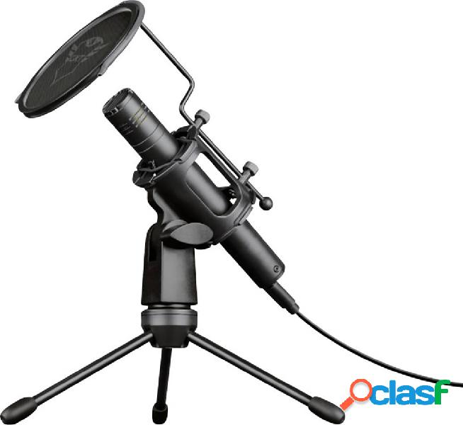 Trust GXT241 VELICA verticale Microfono USB Tipo di