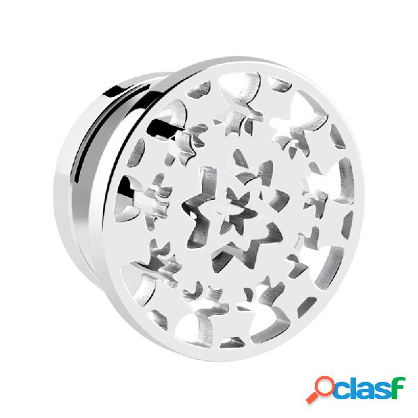 Tunnel screw-on (Acciaio chirurgico, argento) Acciaio
