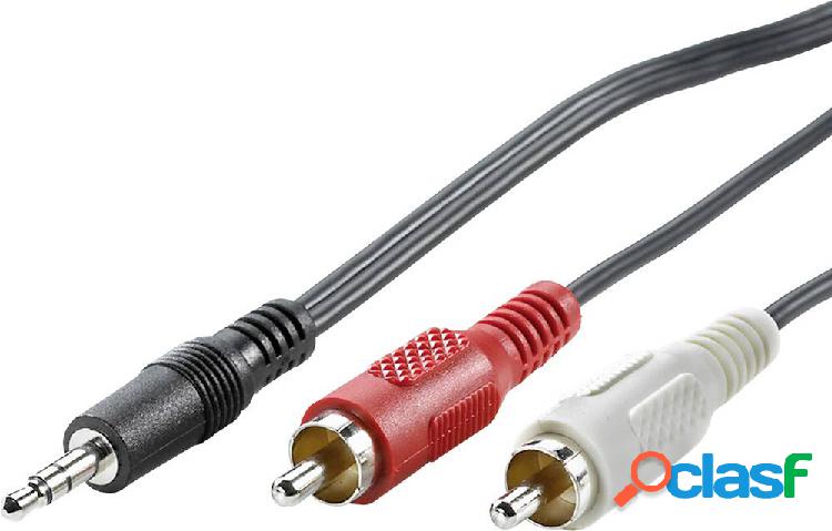 Value 11.99.4345 Jack Audio Cavo [1x Spina jack da 3.5 mm -