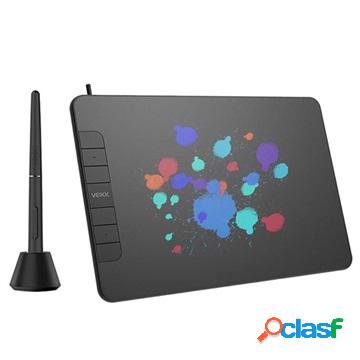 Veikk VK640 Pen Tablet / disegno pad con penna stilo - nero