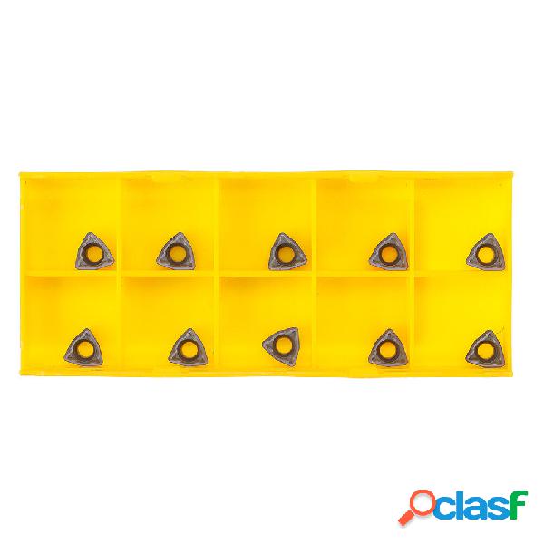 Veisja 10Pcs Lama in metallo duro quadrata o triangolare