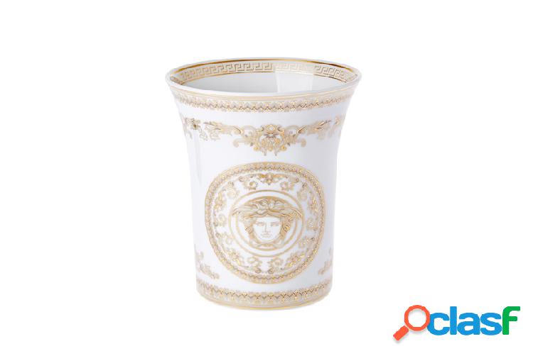 Versace Vaso Medusa Gala porcellana beige bianco