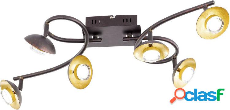 WOFI VICENZA 9372.12.23.7000 Faretto da soffitto 4 W Marrone