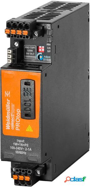 Weidmüller PRO TOP1 120W 24V 5A F Alimentatore switching 24