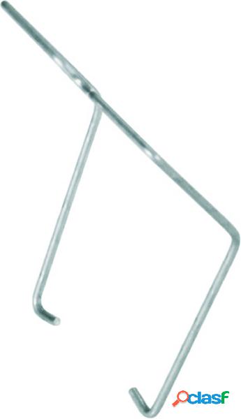 Weidmüller SCM CLIP M Leva di bloccaggio Argento 10 pz.