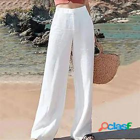 Women's Yoga Pants High Waist Bottoms Wide Leg Quick Dry