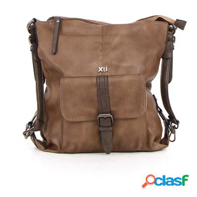 XTI Borsa zaino - taupe