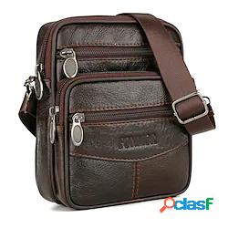 borsa messenger da uomo borsa messenger a tracolla in pelle