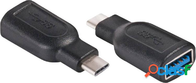 club3D USB 3.2 Gen 1 (USB 3.0) Adattatore [1x spina USB-C®