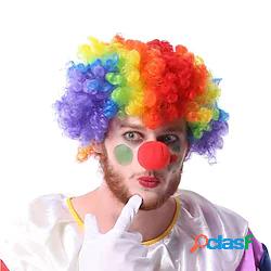 divertente circo clown parrucche cappelli e schiuma clown