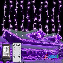 halloween tenda luci plug in telecomando esterno 6x1m-300