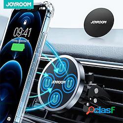 joyroom 15w qi magnetico supporto del telefono per auto