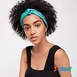 parrucca riccia profonda della fascia 100% dei capelli umani