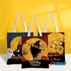 sacchetti di tela di halloween sacchetti regalo portatili
