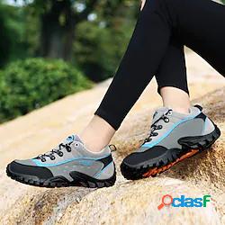 scarpe da trekking da uomo low-top stringate alpinismo