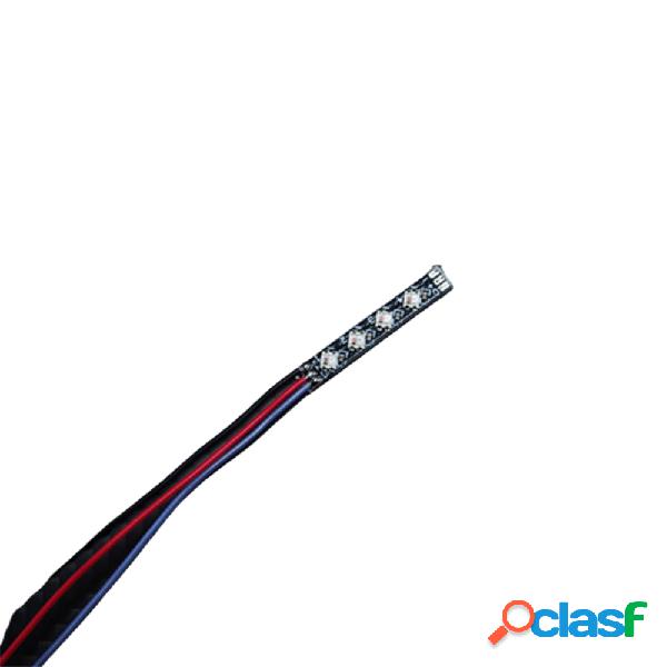 1 PZ / 4 PZ 0.19g Super Light GEELANG 3.8V-5V RGB2020 luce a