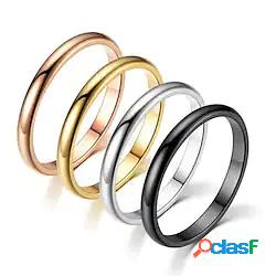 1 pc Anello a fascia Anello For Per uomo Uomini donne