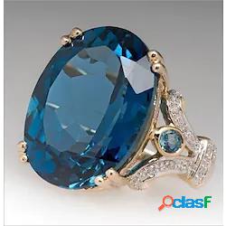 1 pc Anello a fascia Anello di fidanzamento For Per donna