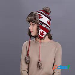 1 pcs Per donna Informale Cappello a cuffia Giornaliero Per