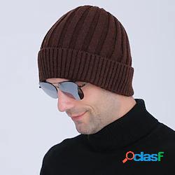 1 pcs Per uomo Informale Cappello a cuffia Giornaliero Per