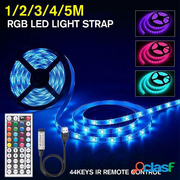 1M / 2M / 3M / 4M / 5M 5050 RGB LED Strip Light USB Power