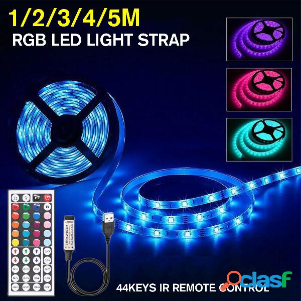 1M / 2M / 3M / 4M / 5M 5050 RGB LED Strip Light USB Power