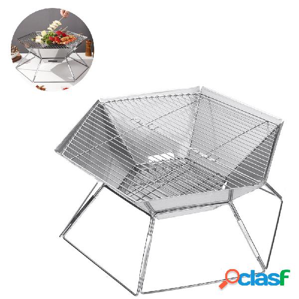 3-5 persone barbecue grill stufa pieghevole barbecue a