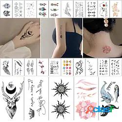 3d tatuaggi temporanei margherita per donne ragazze fiori
