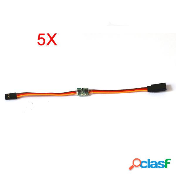 5Pezzi 3.6V-24V Servo Segnale dinversione Supporta ad Alta