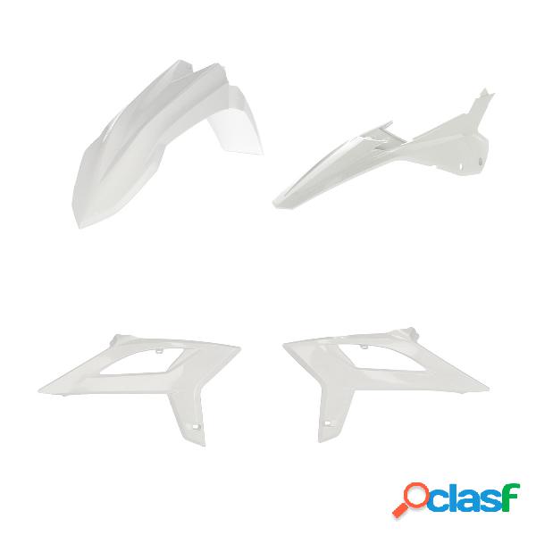 Acerbis kit plastiche beta bianco