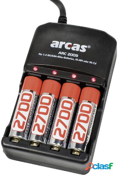 Arcas ARC-2009 Caricabatterie universale NiCd, NiMH
