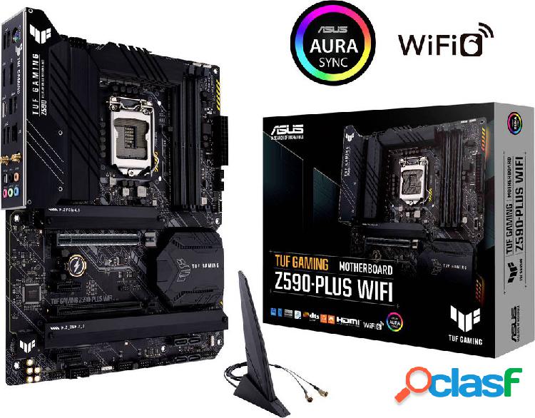 Asus TUF GAMING Z590-PLUS WIFI Mainboard Attacco Intel®