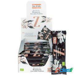 Barretta di riso - zenzero e cioccolato fondente - 30 gr -