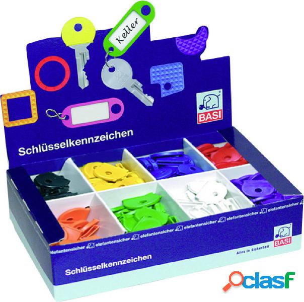 Basi Clip portachiavi 8540-9000 a 8 colori 200 pz./conf. 1