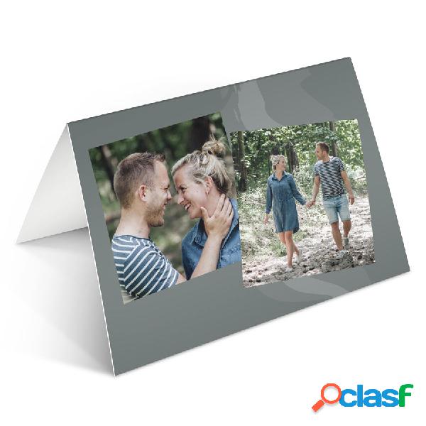 Biglietto fotografico personalizzato - M - Orizzontale