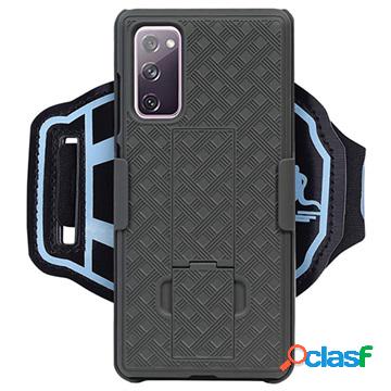 Bracciale sportivo 2 in 1 rimovibile per Samsung Galaxy S20