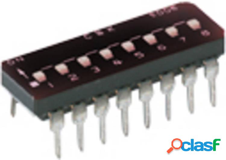 C & K Switches DIP Switch Poli 10 1 pz. Tubo