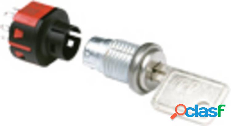 C & K Switches Interruttore a chiave 125 V 4 A 1 x On / On 2
