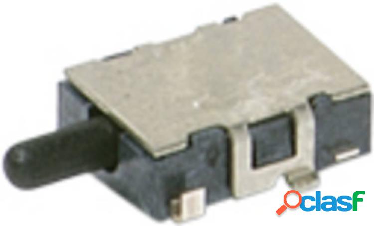 C & K Switches Microinterruttore 12 V/DC 100 mA 1x Off /