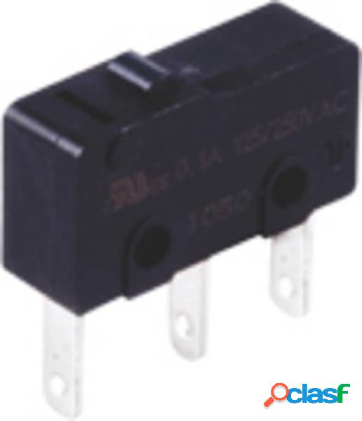 C & K Switches Microinterruttore 125 V 10 A 1 x On/(On)/On 1