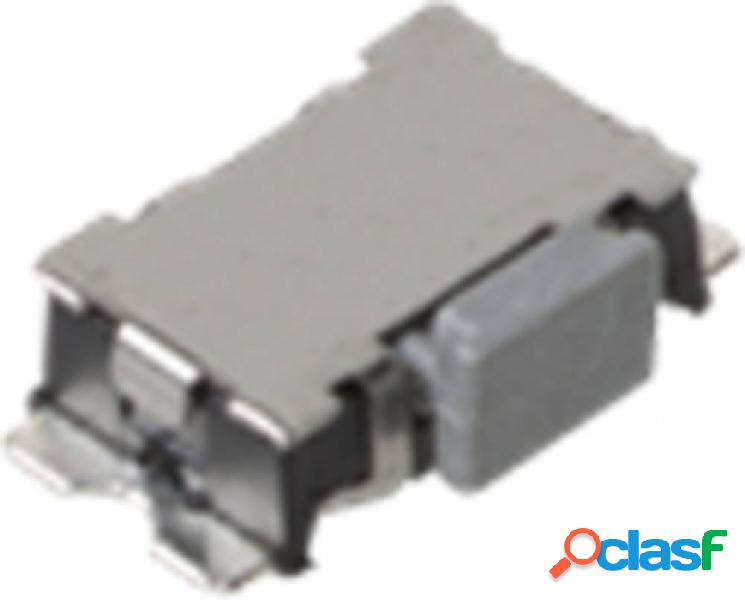 C & K Switches Pulsante 50 mA 1x Off / (On) IP40 1 pz. Tape