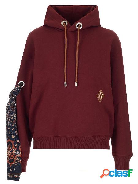 CHLOÉ FELPA DONNA CHC21SJH06086601 ALTRI MATERIALI BORDEAUX