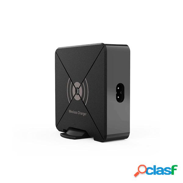 Caricabatterie da viaggio wireless USB 3.0 a 5 porte con