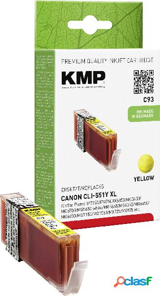 Cartuccia Compatibile KMP C93 sostituisce Canon CLI-551Y,